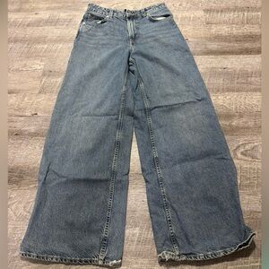 H&M Blue Flare & Wide Leg Women's Jeans